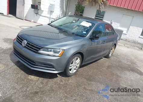 2018 Volkswagen Jetta 1.4T S from USA, damaged, VIN 3VW2B7AJ9JM247676